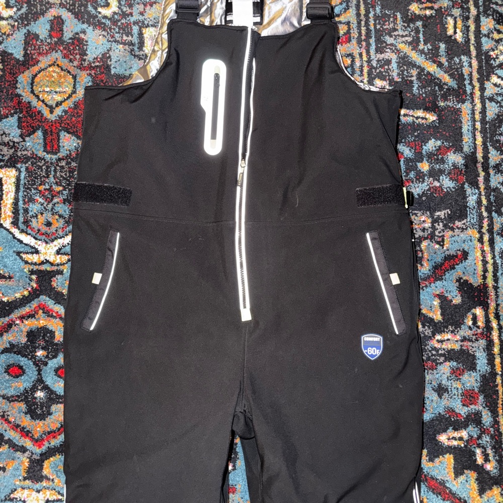 RefrigiWear Men's Extreme Softshell Bib Overalls